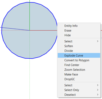 sketchup number of curve segments too large